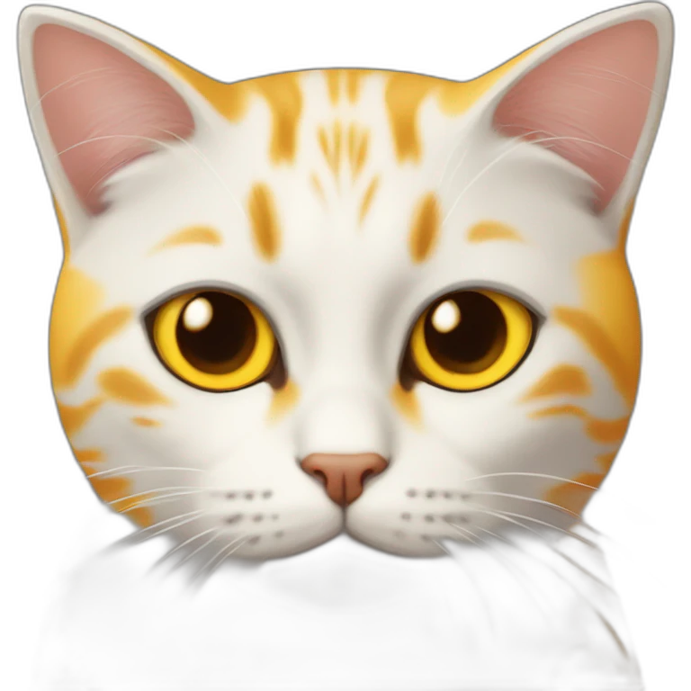 gato amarillo naranja emoji