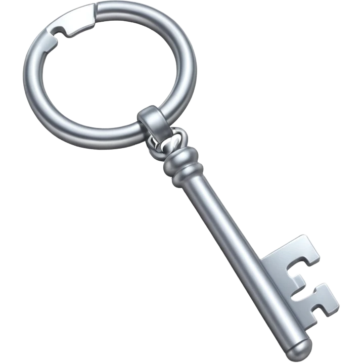 silver keys emoji