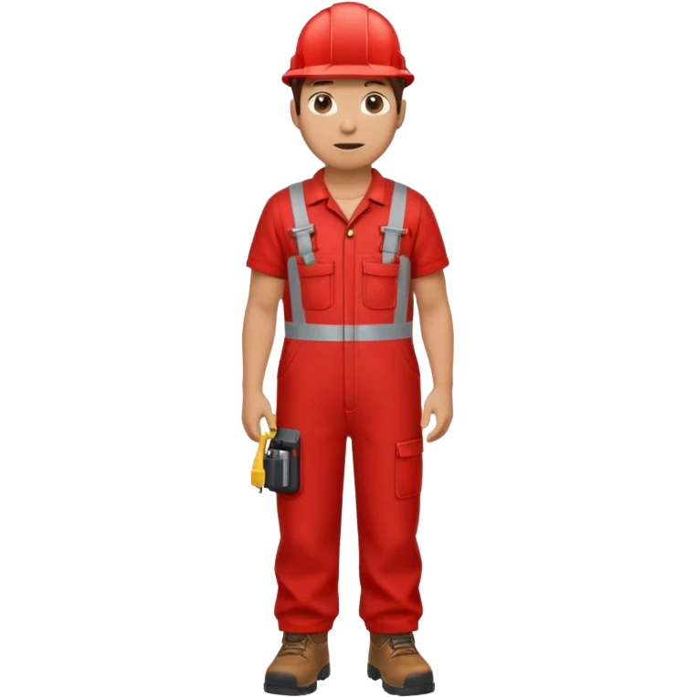 full bady red electrshn emoji