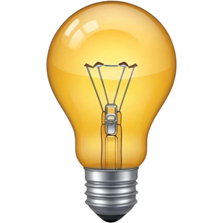 light bulb emoji