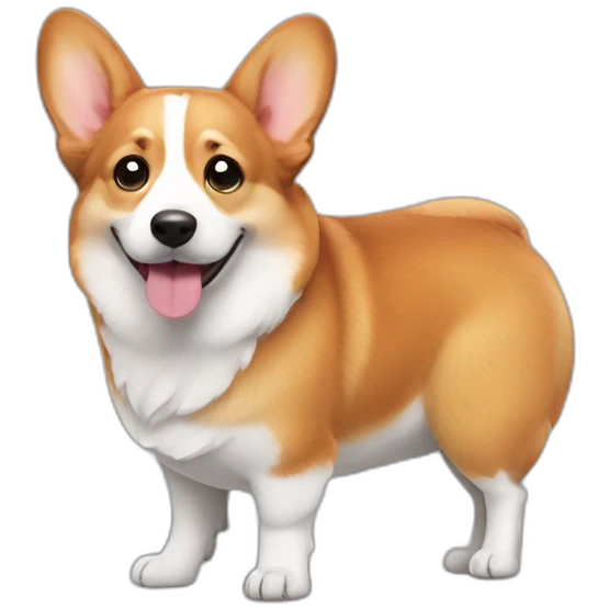 corgi butt emoji