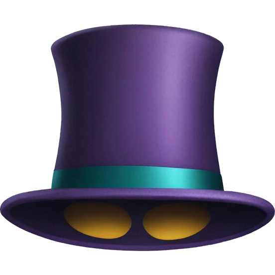 New years hat emoji