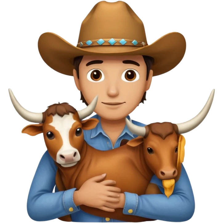 Texas hug longhorn emoji