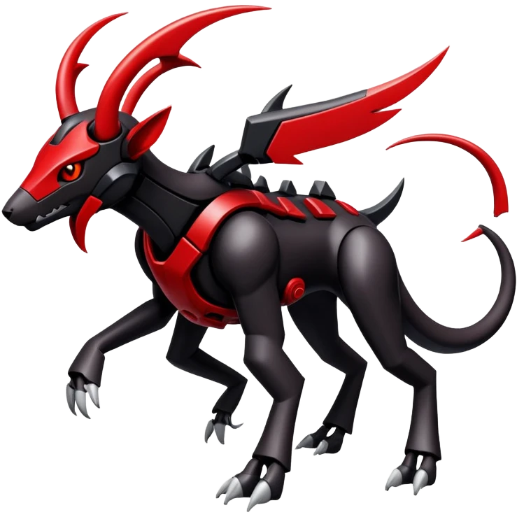 Houndoom-Genesect-Pokémon-Fakémon-hybrid-creature emoji