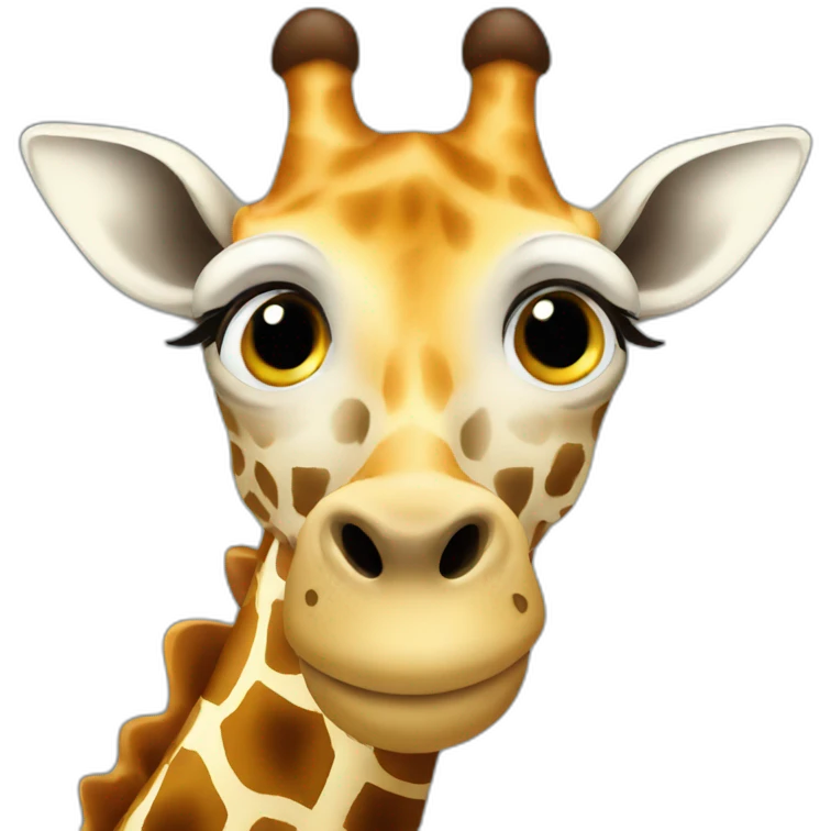 funny giraffe emoji