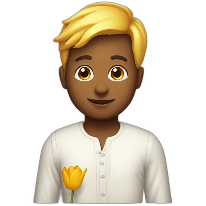 tulip boy emoji