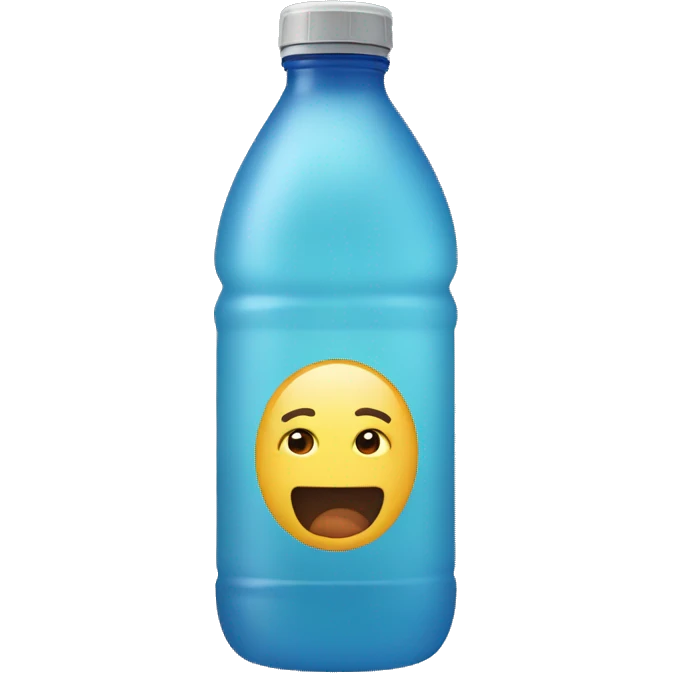 Water bottle emoji