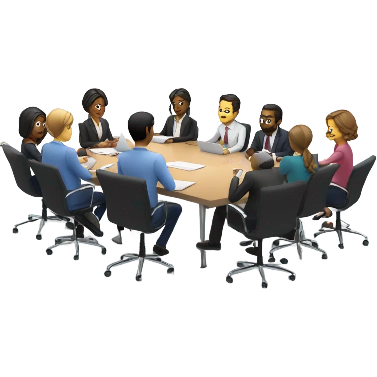business meeting emoji