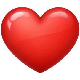 Heart emoji
