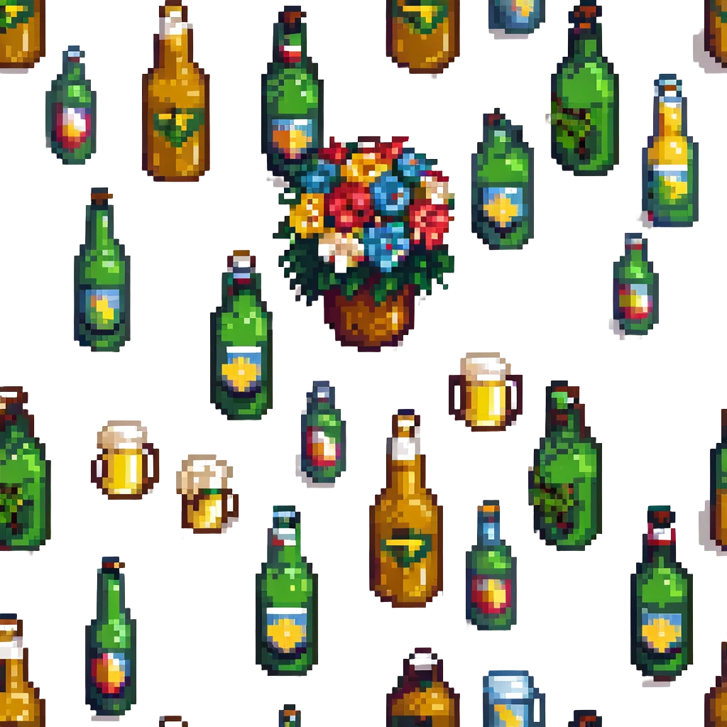 a beer bouquet emoji
