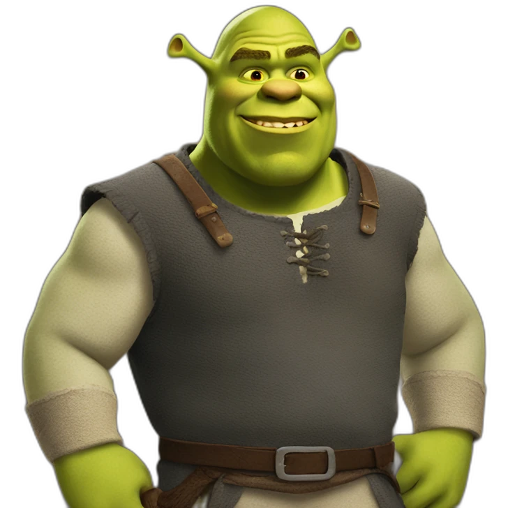 shrek dors emoji