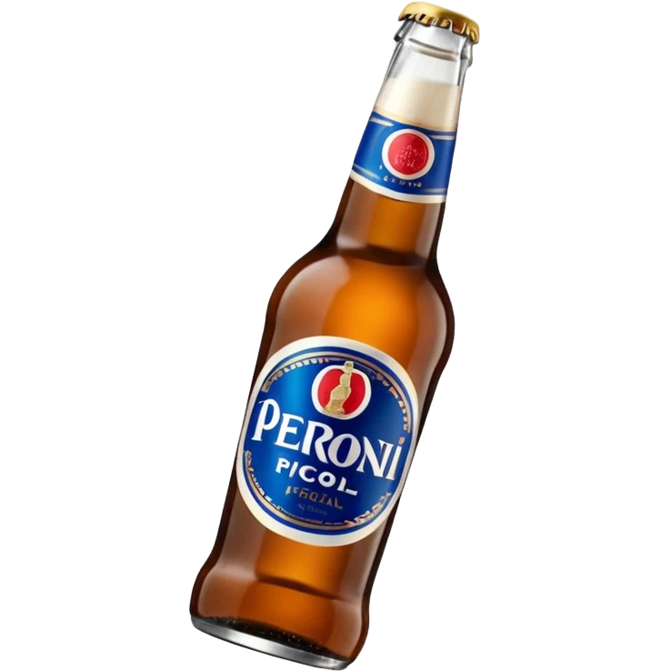 Birra Peroni piccola in bottiglia da 33 cl
 emoji