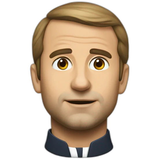 macron ahego face emoji