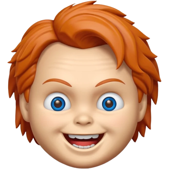 Un emojin de chuky emoji