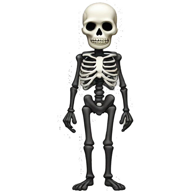 sceleton human  emoji