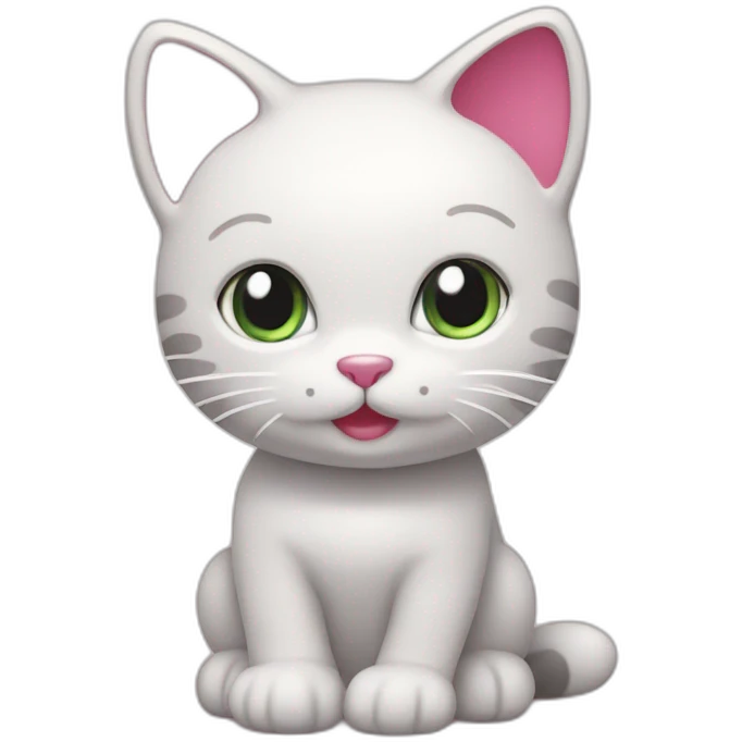 Hello kitty cat emoji