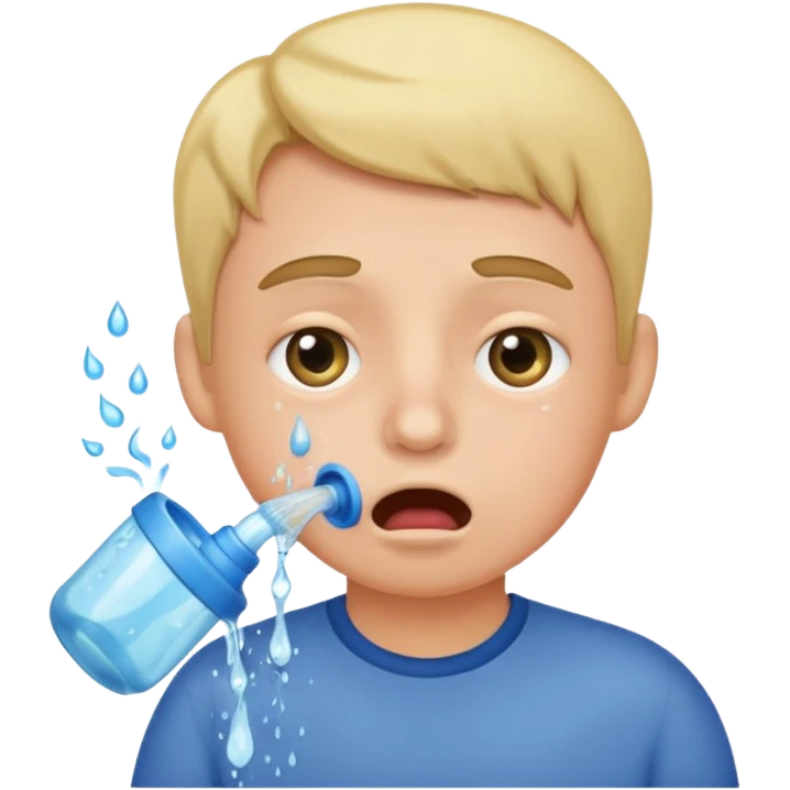 Make a person burping emoji