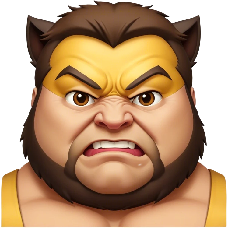 Fat Wolverine emoji