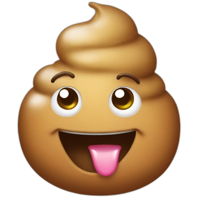 kawaii-poop emoji