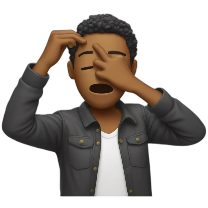 men do a dab  emoji