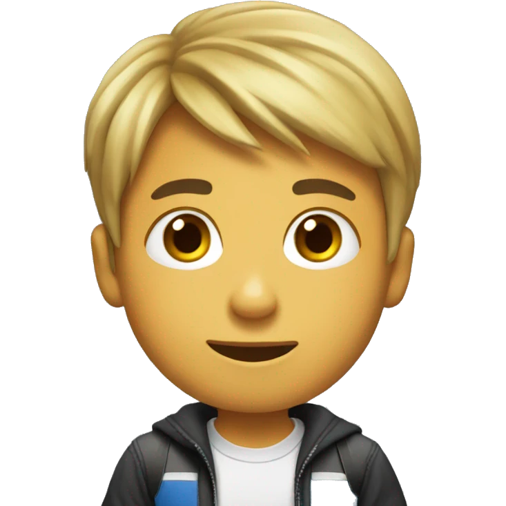 Niño gamer emoji
