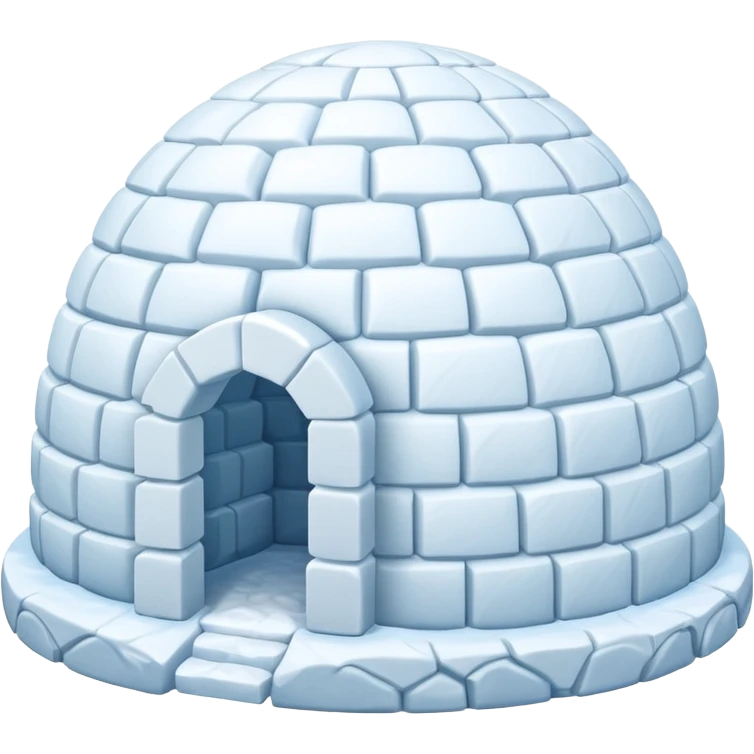 different type of igloo  emoji