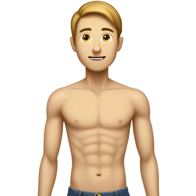 Skinny guy emoji