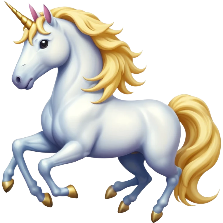 unicorn running  emoji