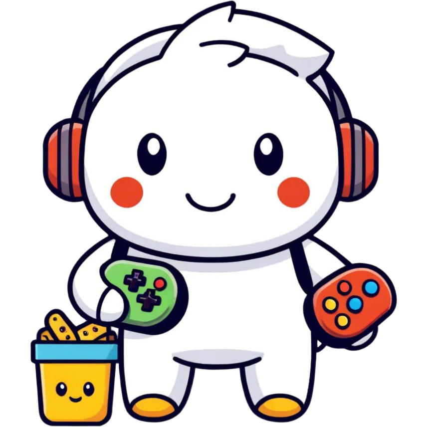 Sanrio gamer relaxation snack time  emoji