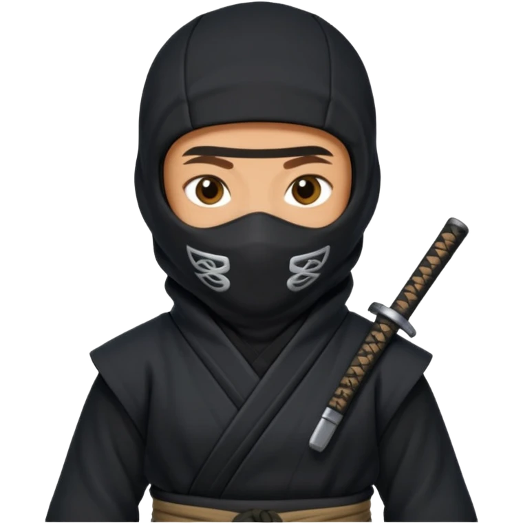 Ninja with MB written on it emoji