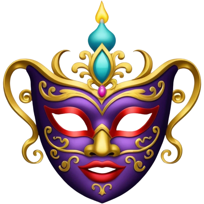 birthday mask emoji
