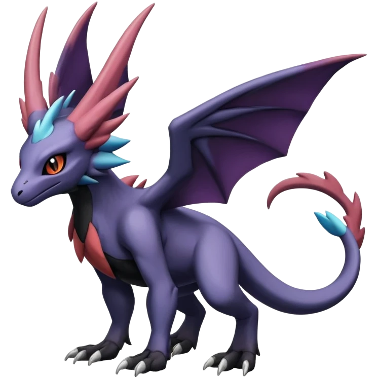 Salandit-Absol-Noibat-Noivern-Hybrid (Full body) emoji