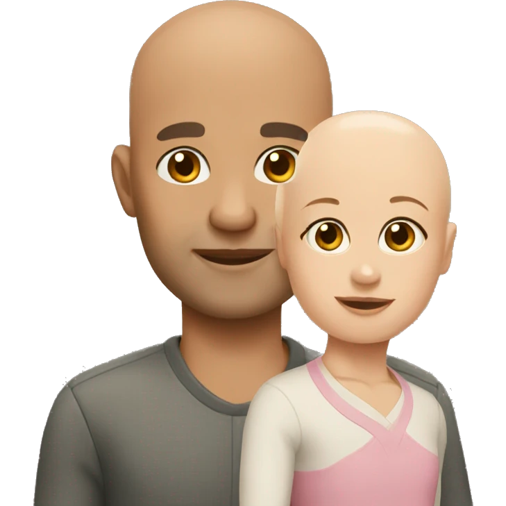 bald family emoji