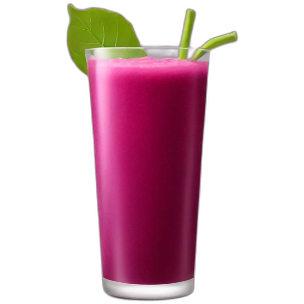 Yoga drink beet emoji