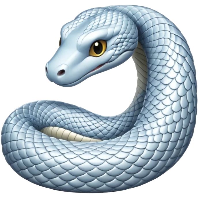 White snake emoji