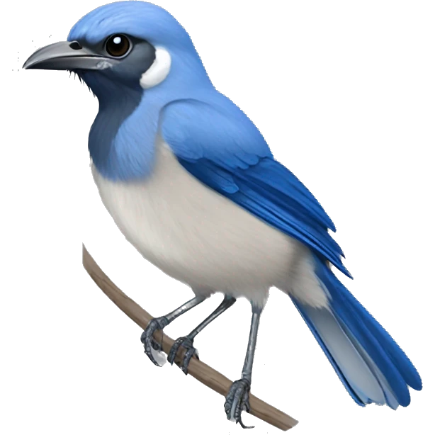 Western scrub jay emoji