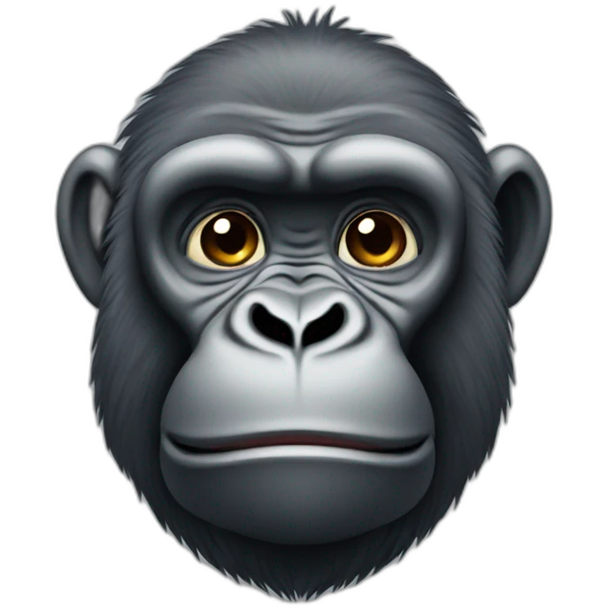 cute gorilla emoji