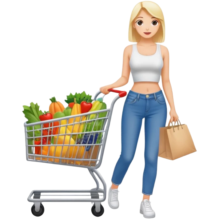 bill shopping y2k style emoji