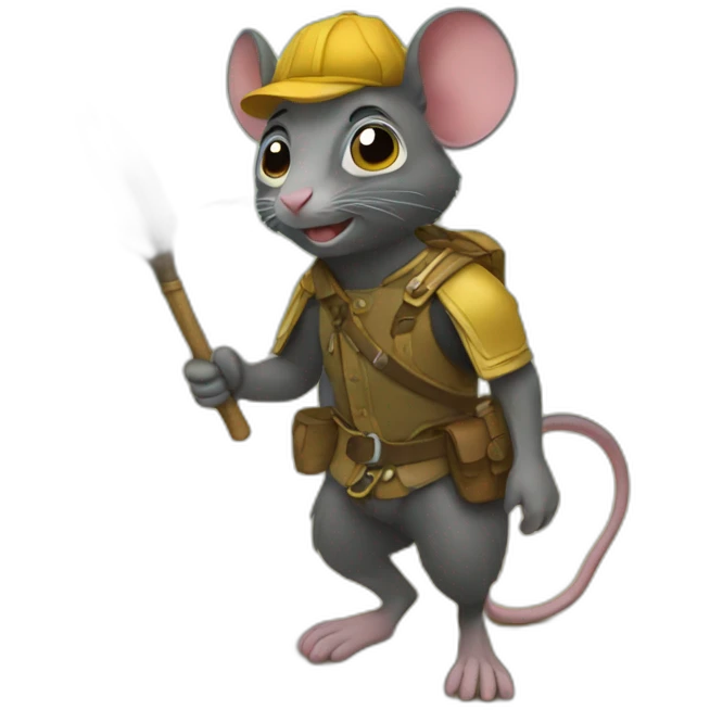 Ratin gruñon emoji
