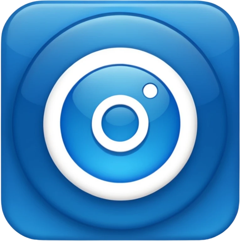 Instagram verification badge emoji in a blue stamp  emoji