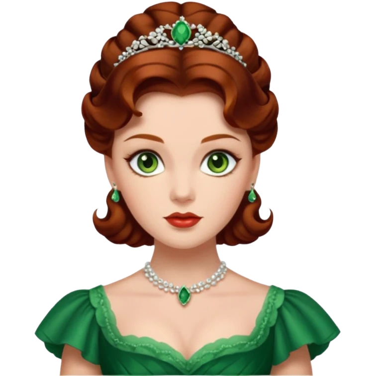 Scarlett O'Hara emoji