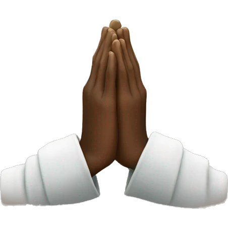 prayer hands emoji