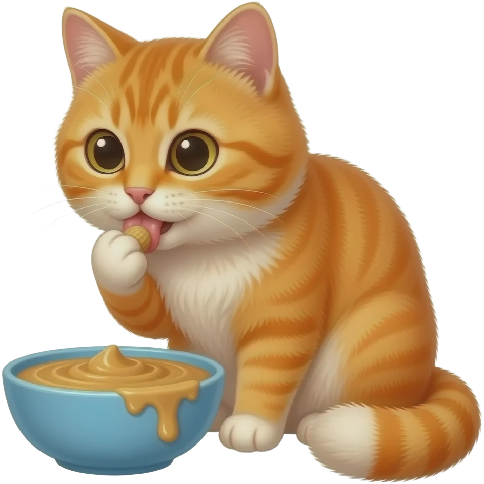 Peanut butter cat emoji