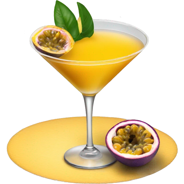 Passion fruit martini emoji