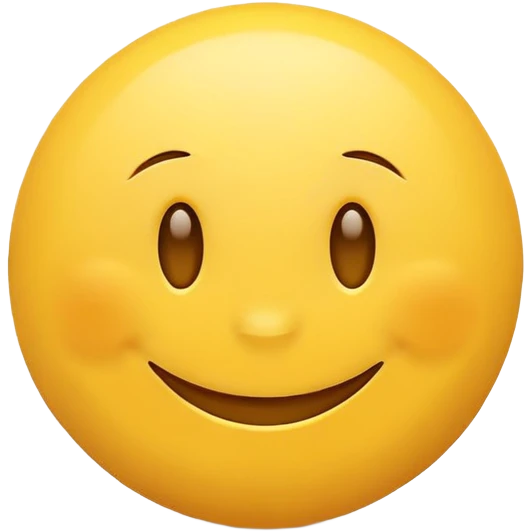 happy yellow smiling face emoji