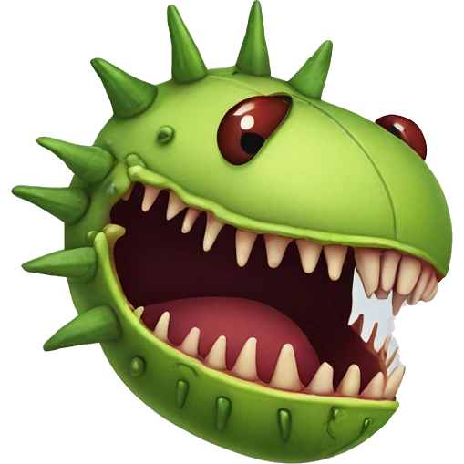 Venus fly trap from little shop of horrors  emoji