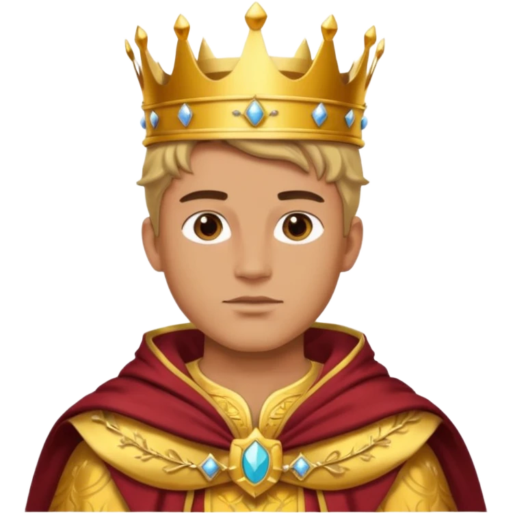 молодой сексуальный король emoji