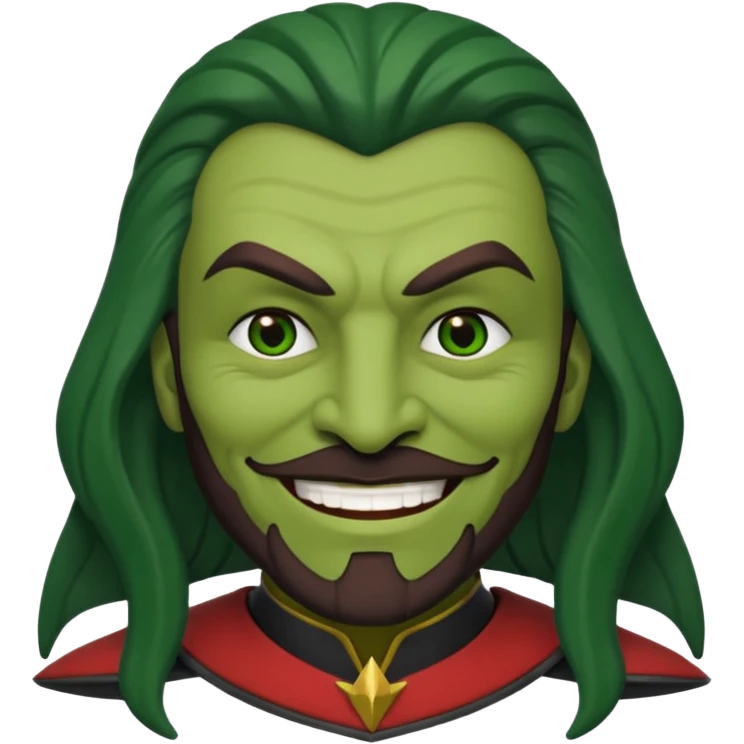 😏 this emoji but as a klingon emoji