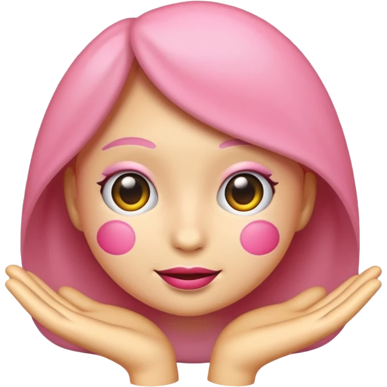 Emoji rosa emoji