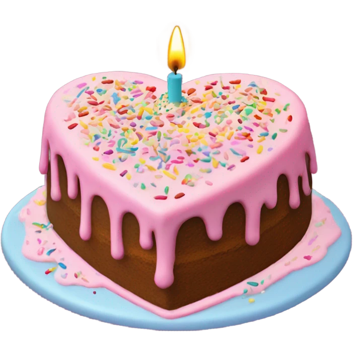 Birthday heart emoji